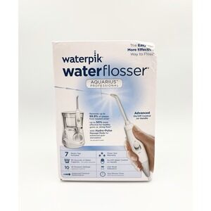 New Waterpik Aquarius Professional Water Flosser WP-660C Countertop Irrigator